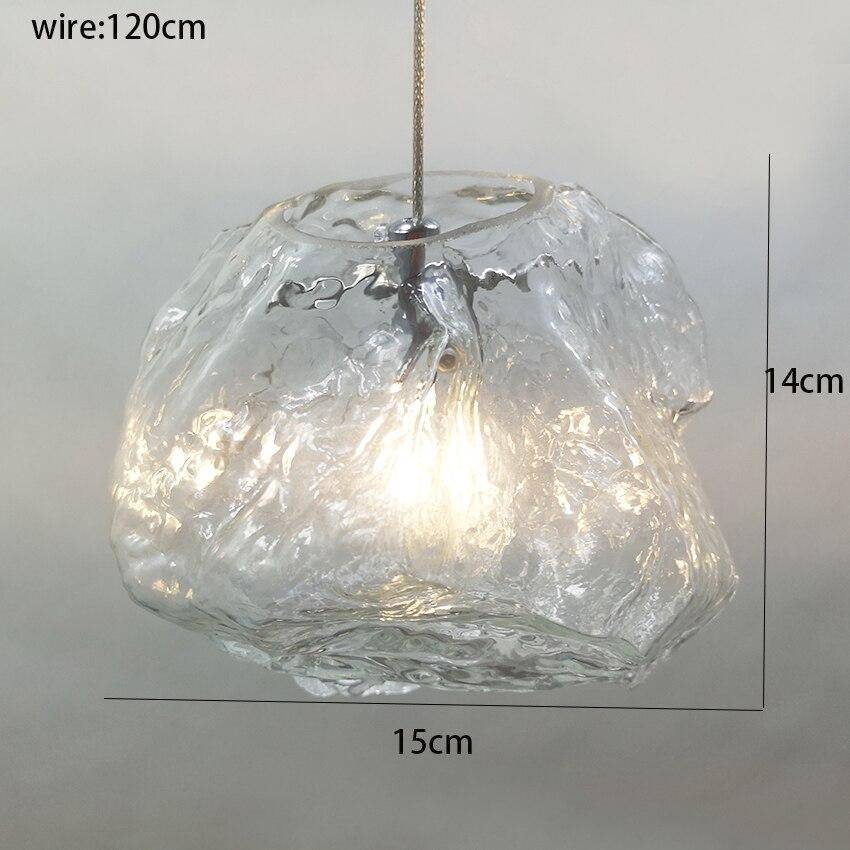 Suspension Glaçonne en Verre