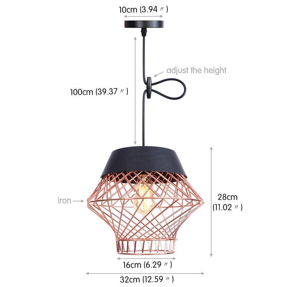 Suspension LED Industrielle Loft