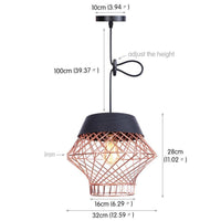 Suspension LED Industrielle Loft