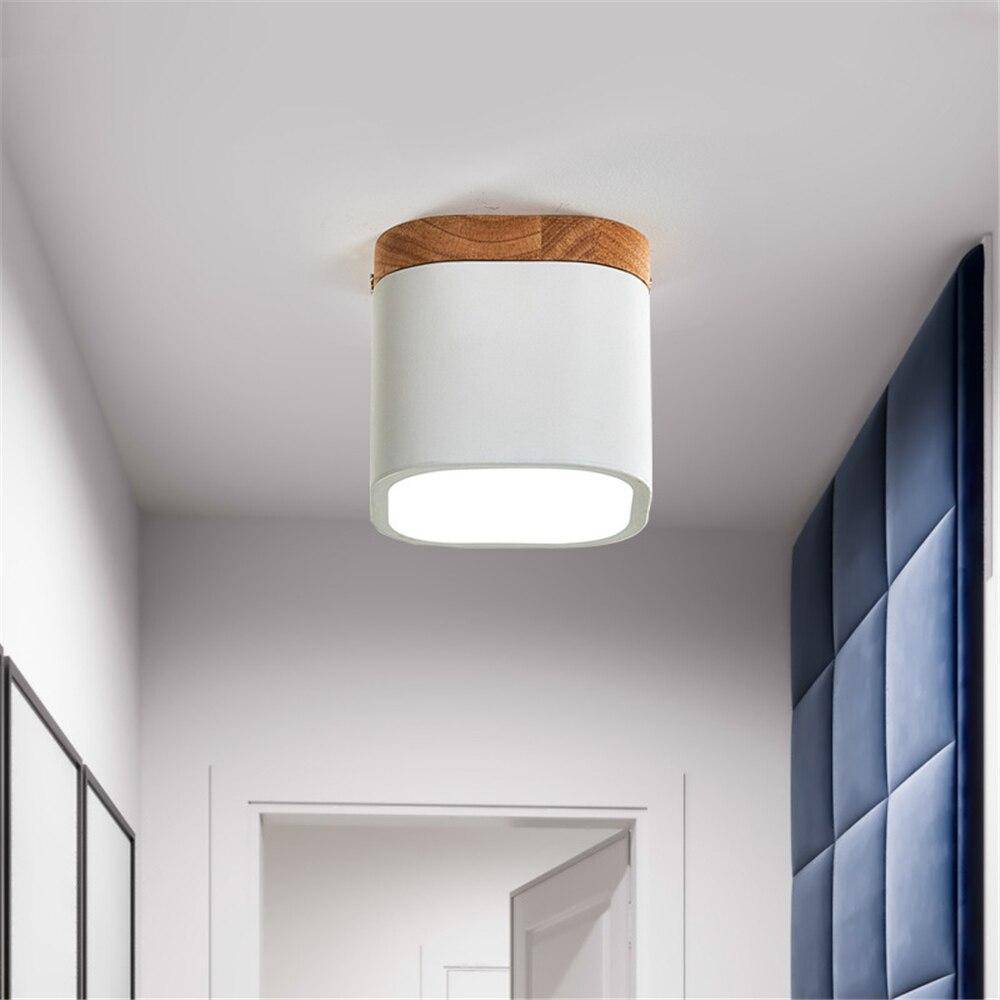 Plafonnier LED Cubes Colorés Loft