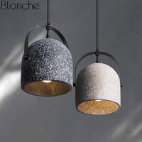 Suspension LED Terrazzo arrondie