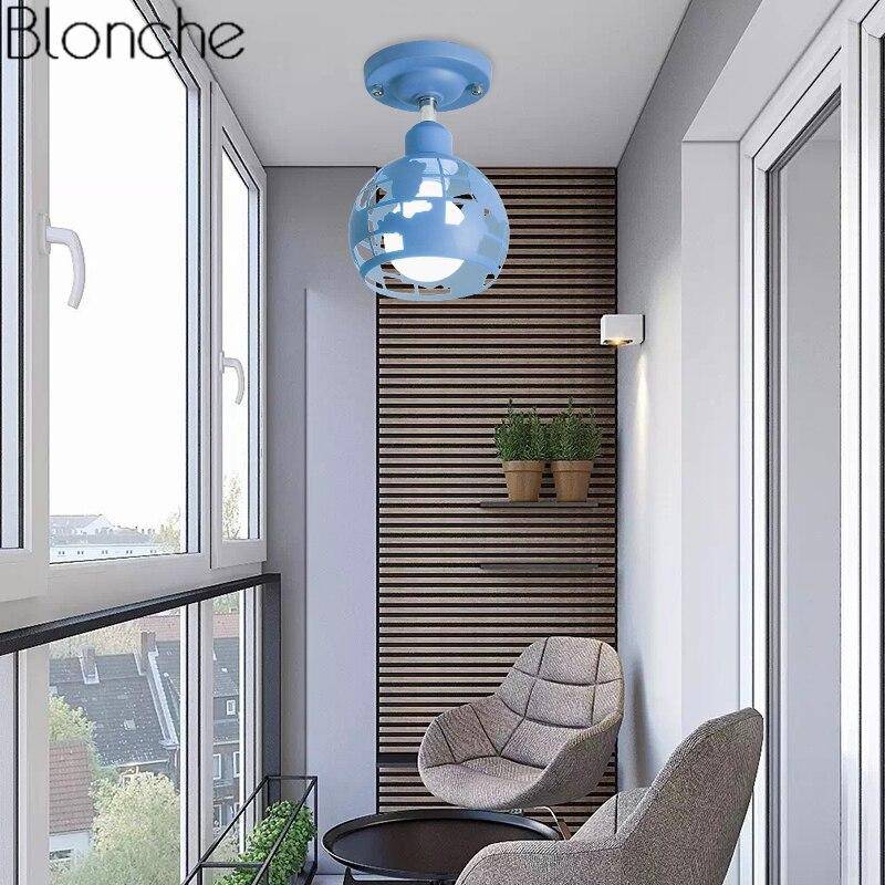 Suspension LED Kids - Style moderne en métal coloré