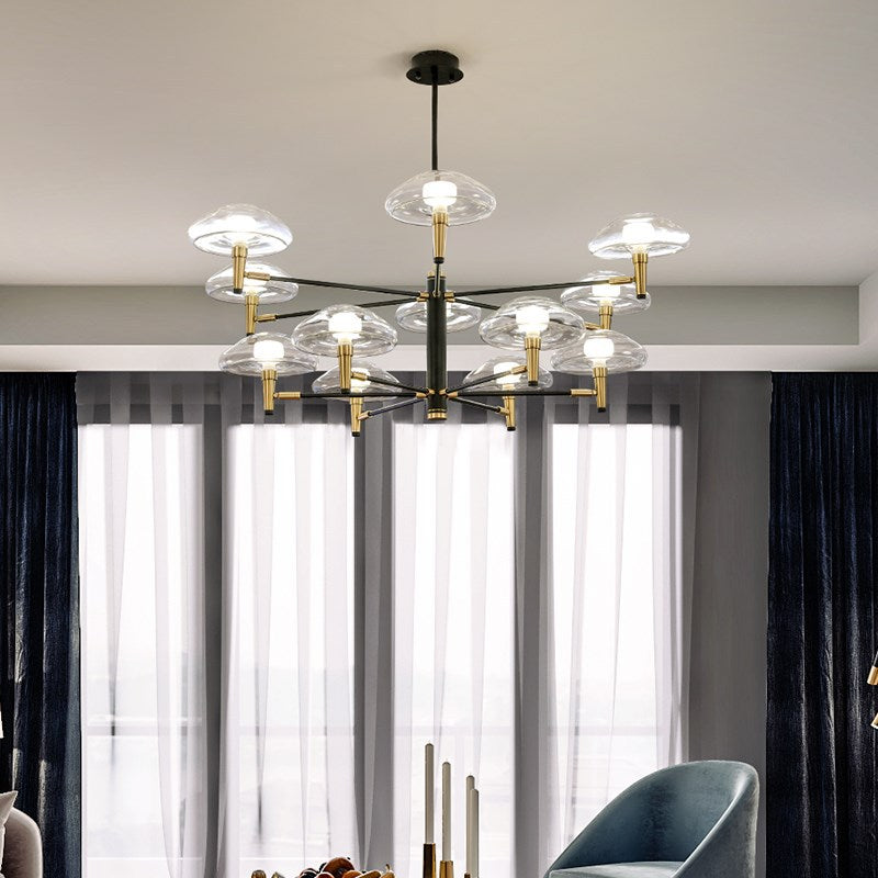 Lustre Hailey Médusa en Verre