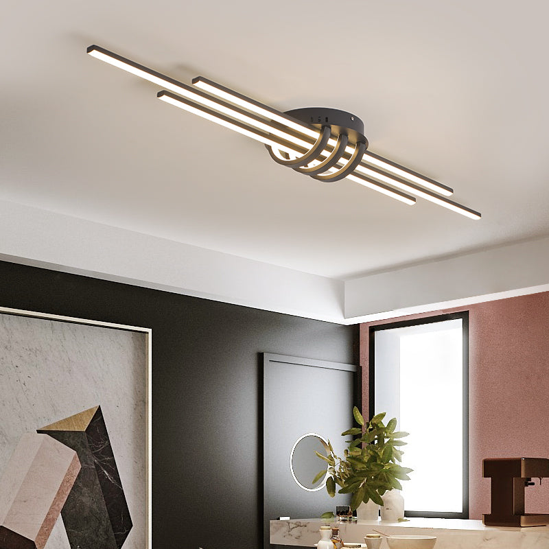 Plafonnier LED Arden - Illuminateur Design triple barre
