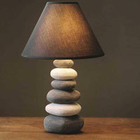Lampe à poser design LED en galets Nordic