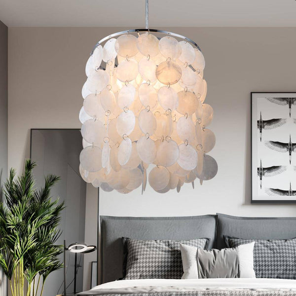 Suspension Loft LED en maille de verre led