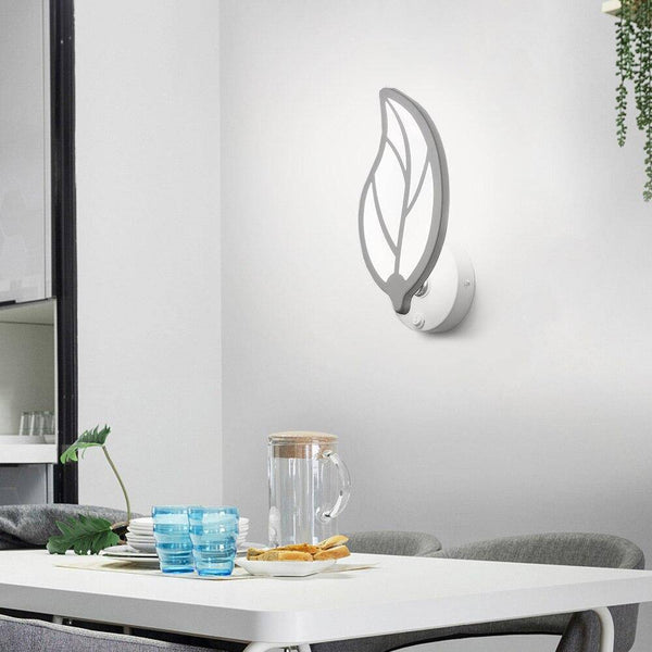 Applique murale LED ovale en aluminium design
