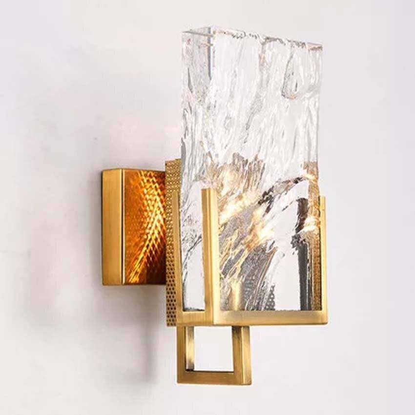 Applique murale LED dorée Luxury