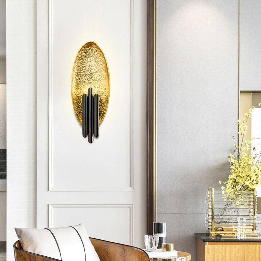 Applique Murale LED Sconce Arrondie Triple