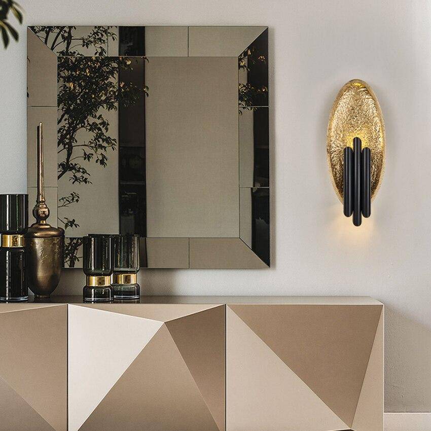 Applique Murale LED Sconce Arrondie Triple