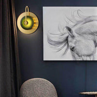 Applique murale LED Fer Forgé Circulaire