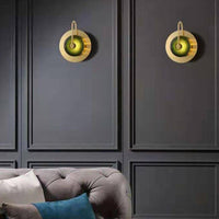 Applique murale LED Fer Forgé Circulaire