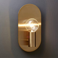 Applique murale dorée minimaliste « Éclat d'Or »