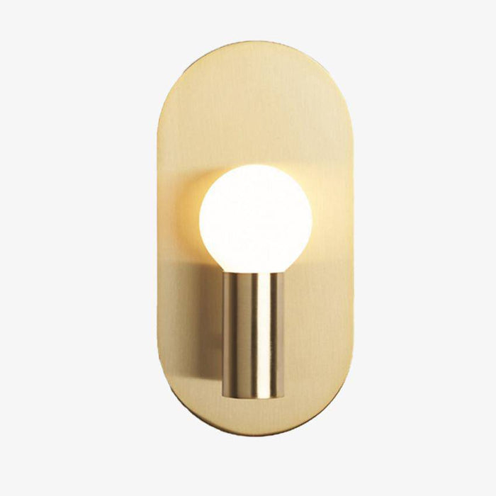 Applique murale dorée minimaliste « Éclat d'Or »