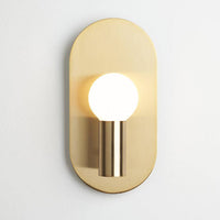 Applique murale dorée minimaliste « Éclat d'Or »