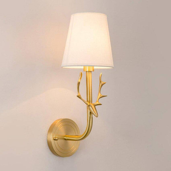 Applique murale LED en métal doré - Collection Fly