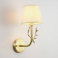 Applique murale LED en métal doré - Collection Fly