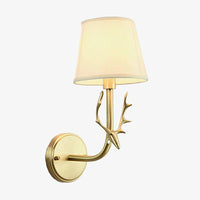 Applique murale LED en métal doré - Collection Fly