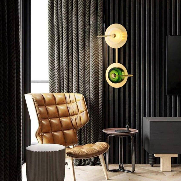 Applique murale LED Fer Forgé Circulaire