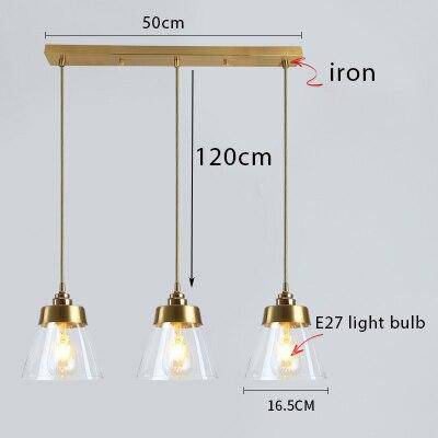 Suspension design LED dorée et abat-jour en verre - Luxe illuminé