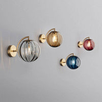 Applique murale LED dorée "Golden Glow"
