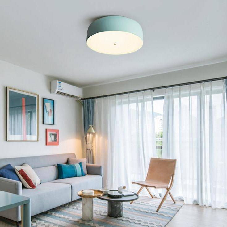 Plafonnier LED Nordic Coloré