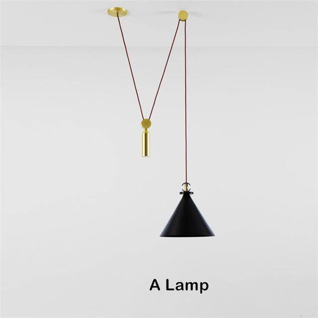 Pulley Lights: Suspension Design Unique