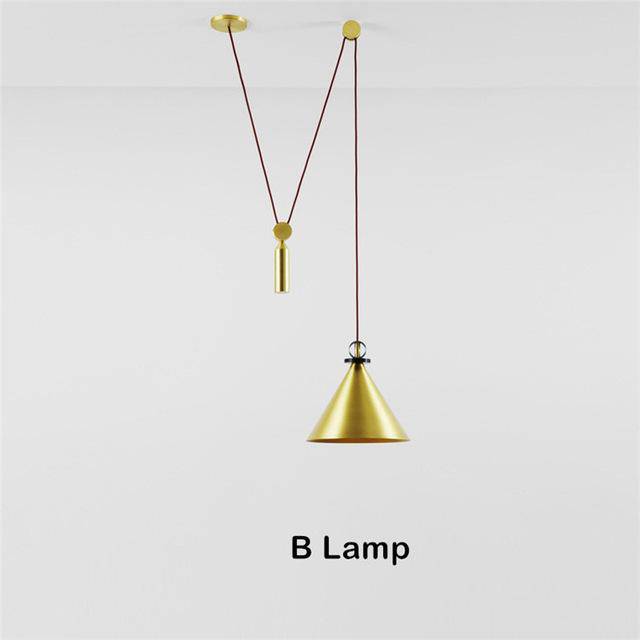 Pulley Lights: Suspension Design Unique