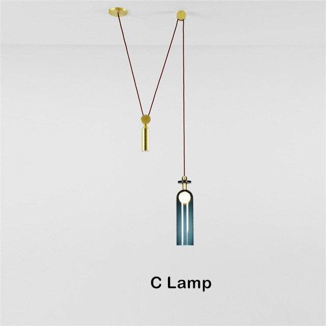 Pulley Lights: Suspension Design Unique