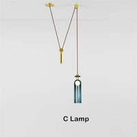 Pulley Lights: Suspension Design Unique