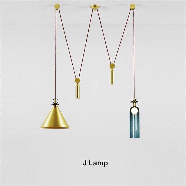 Pulley Lights: Suspension Design Unique