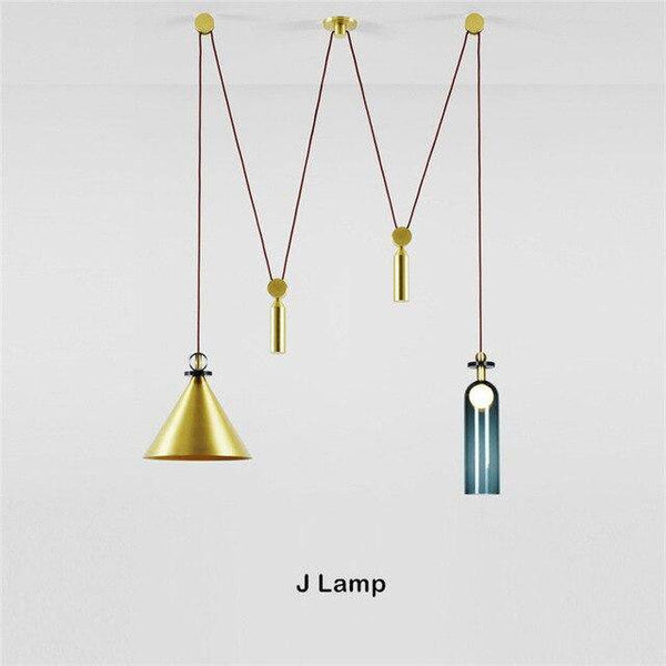 Pulley Lights: Suspension Design Unique