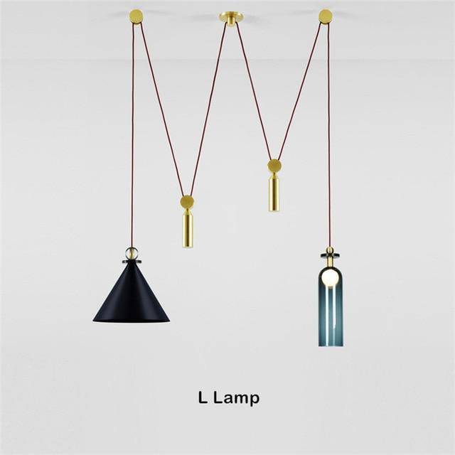 Pulley Lights: Suspension Design Unique