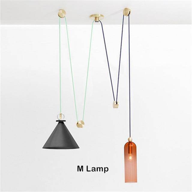Pulley Lights: Suspension Design Unique