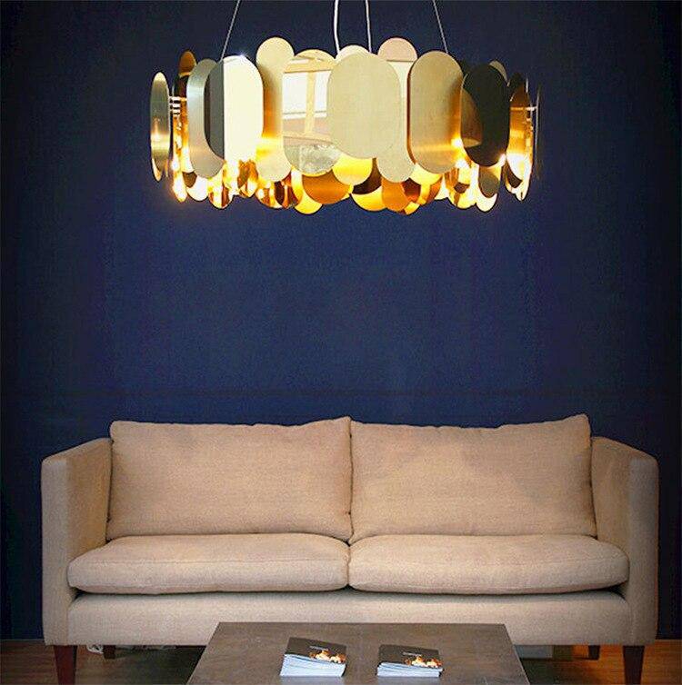 Lustre chromé design Villa