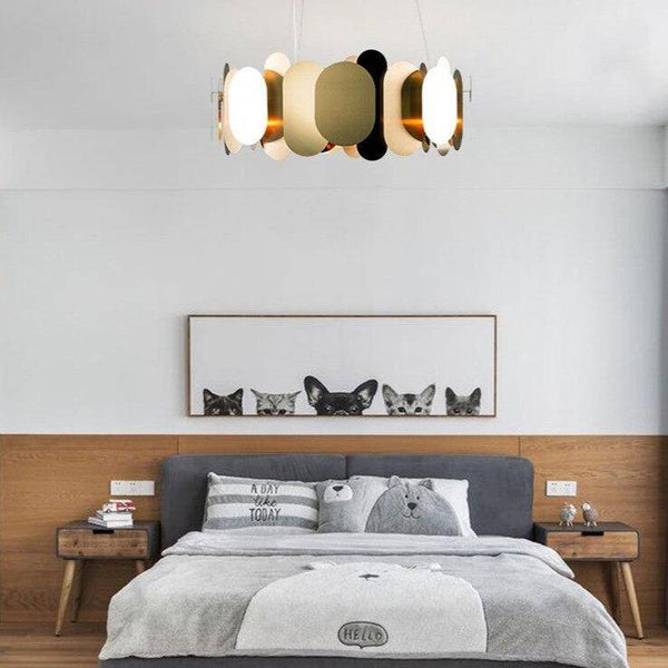 Lustre chromé design Villa