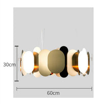 Lustre chromé design Villa
