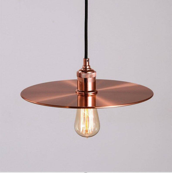 Suspension chromée or rose, design élégant