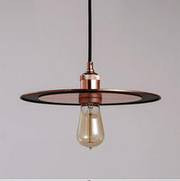 Suspension chromée or rose, design élégant