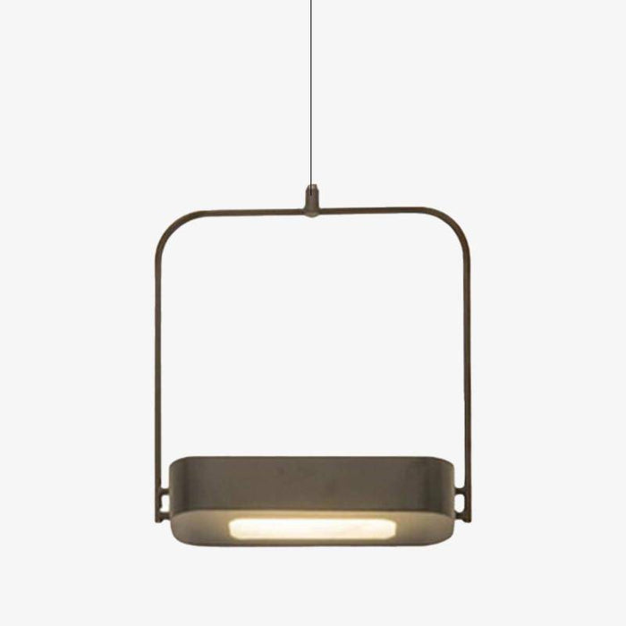 Suspension Saanvi : Modernité lumineuse en carré