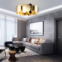 Lustre chromé design Villa
