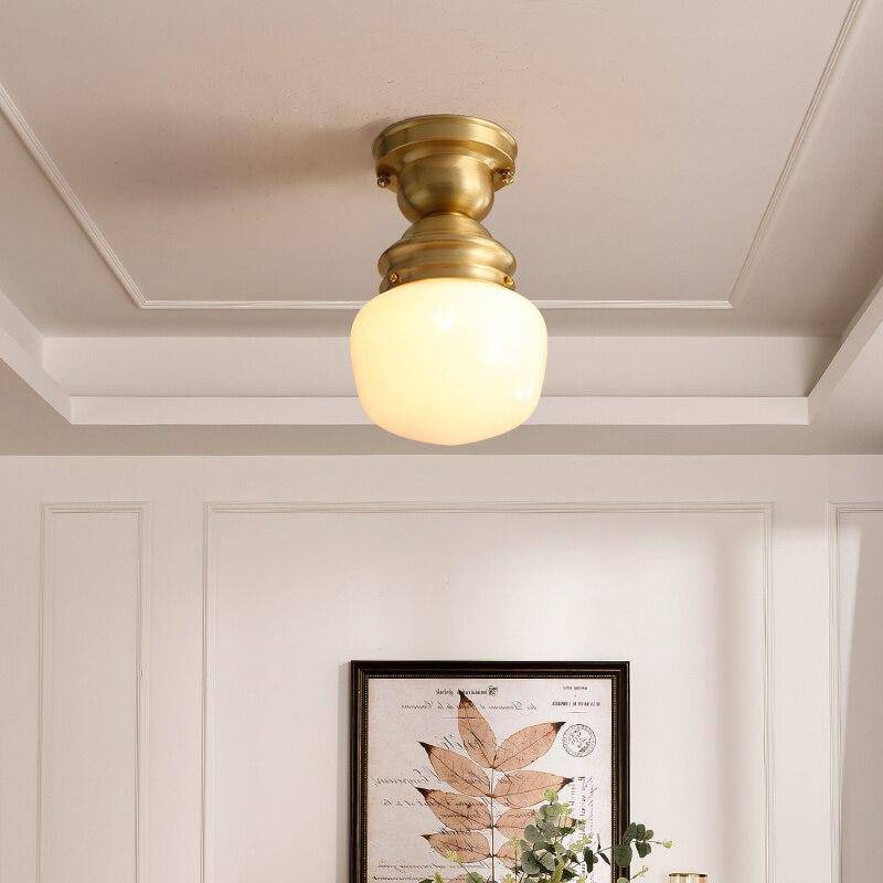 Plafonnier Vintage Luxe - Support Doré