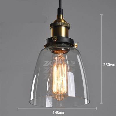 Suspension Loft en Verre