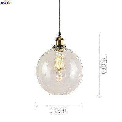 Suspension Loft en Verre