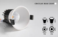 Spot encastré LED multiforme ultra-moderne