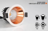 Spot encastré LED multiforme ultra-moderne