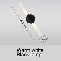 Applique murale LED minimaliste en métal doré
