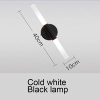 Applique murale LED minimaliste en métal doré