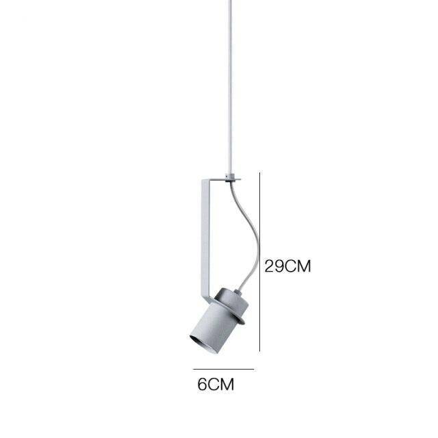 Suspension LED Industrielle en Métal