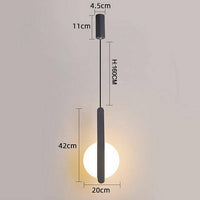 Suspension LED Alu Circulaire
